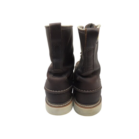 Thorogood Men's 8" Steel Toe WP Wedge Sole Work Boots (USA) 804-3800 Brown 11EE - Picture 3 of 8